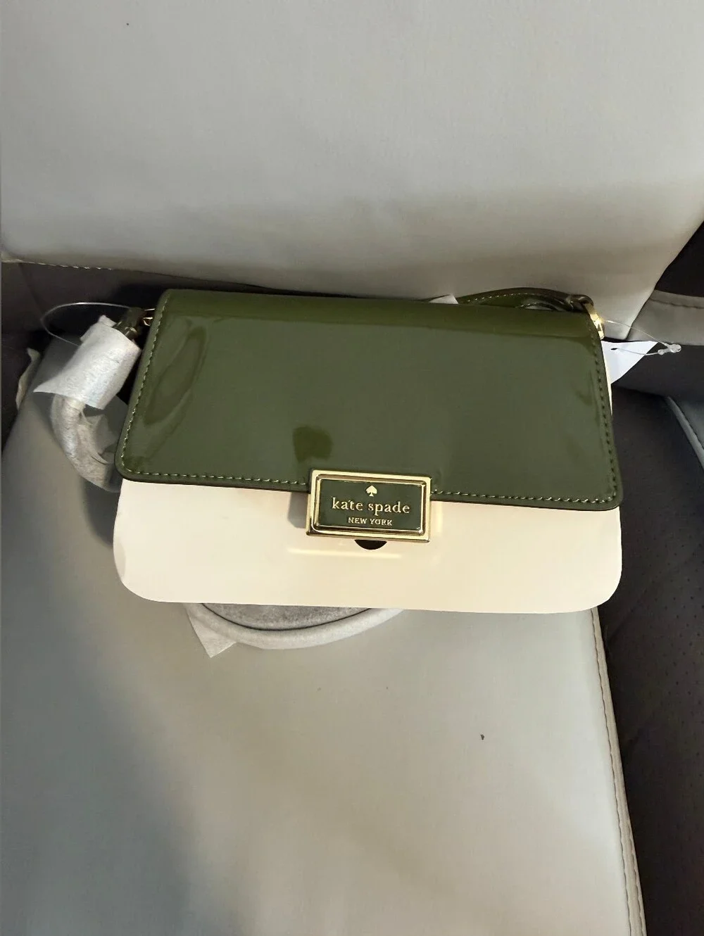 Kate Spade New York Reegan Patent Mini Flap Crossbody
